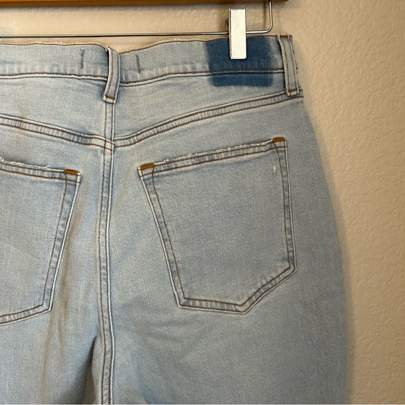 NWT, Abercrombie & Fitch Curve Love The Ankle Straight Ultra High Rise Jeans, 30 - Picture 6 of 11